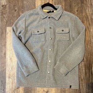 Quiksilver Youth Boy's Large (14/16) Fleece Shirt Jacket